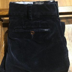 Polo Ralph Lauren Blue Corduroy Pant